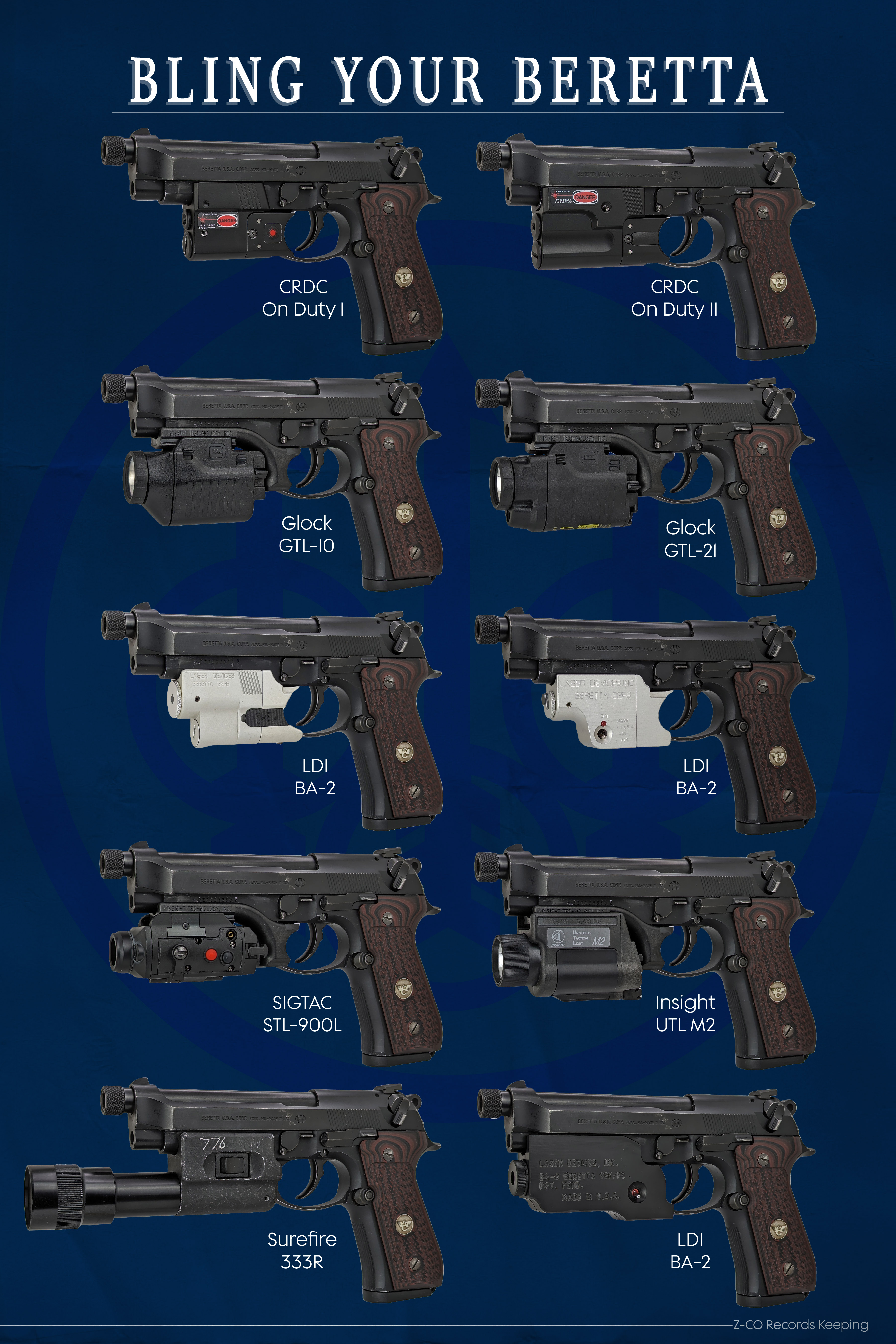 Bling Your Beretta [Poster]