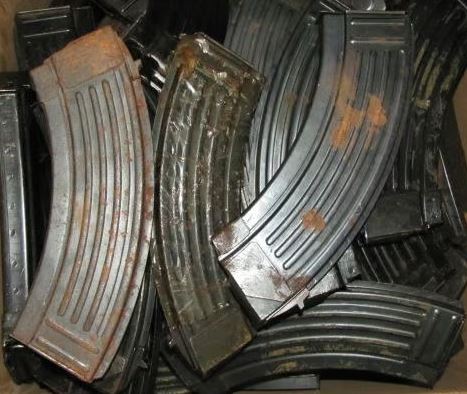 WTS: Chinese spineless AK surplus mags, pinned to 5 rounds