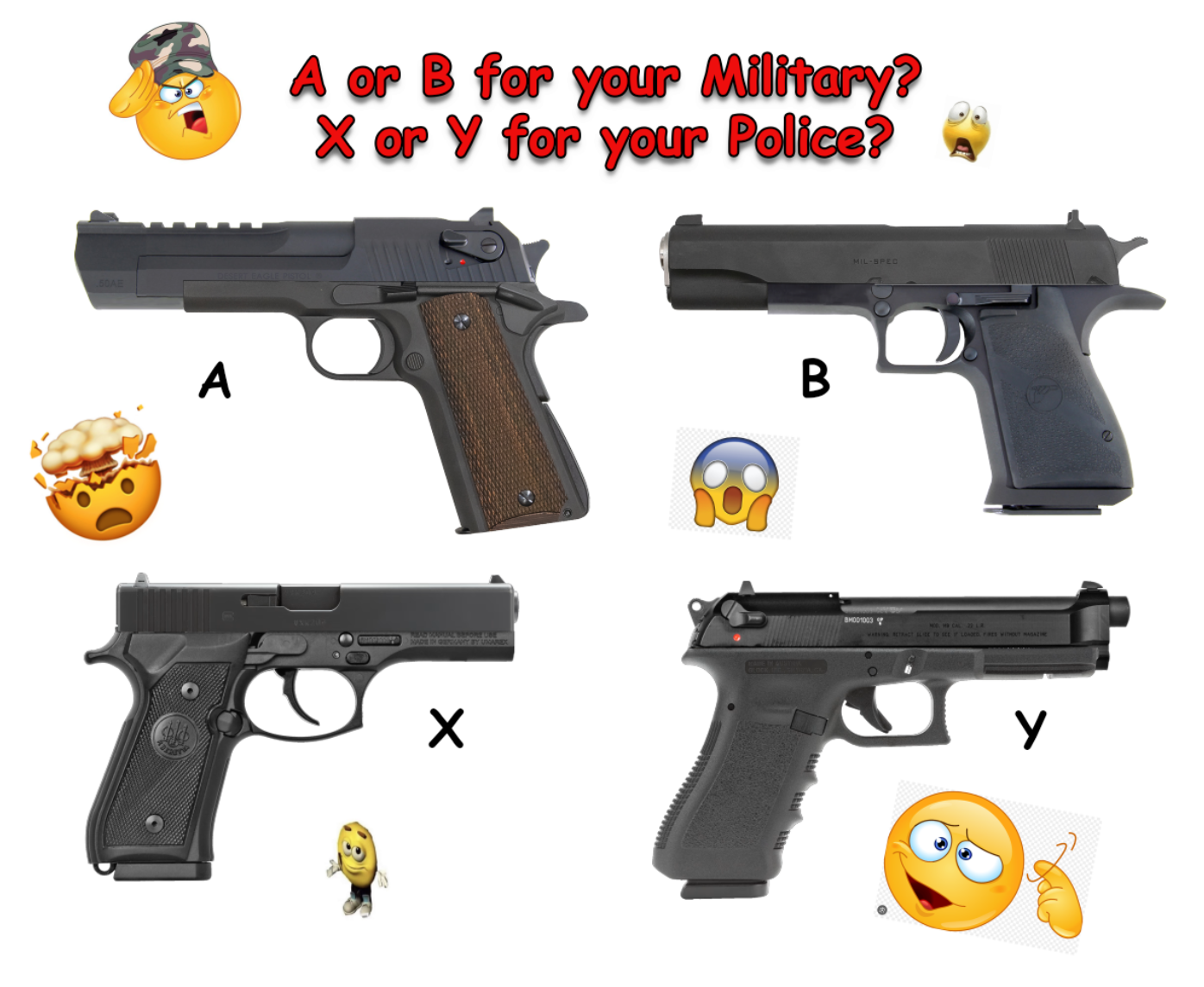 Wacky Handgun Engagement Starter